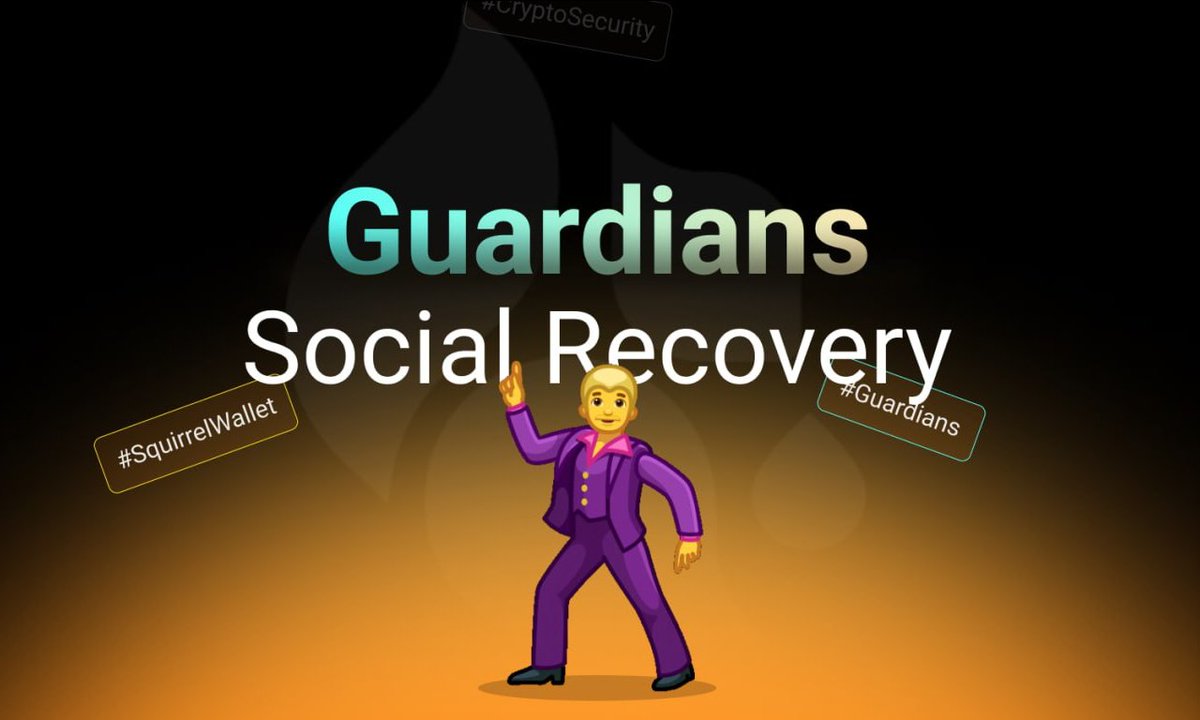 squirrel_wallet's tweet photo. 🔒 Guardians Social Recovery – Your safety net with Squirrel Wallet! 🐿

Lost access to your wallet? No worries! With Guardians, trusted friends or family can help you recover it securely. Your assets, always safe. 🛡

Explore: https://t.co/gFRD4eAkO8

#SquirrelWallet #Guardians #CryptoSecurity #WalletRecovery