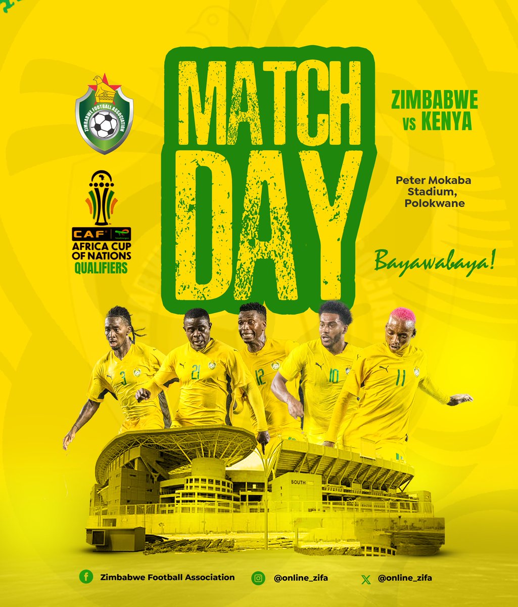 The final push! Let’s Go Warriors 🇿🇼.
#bayawabaya