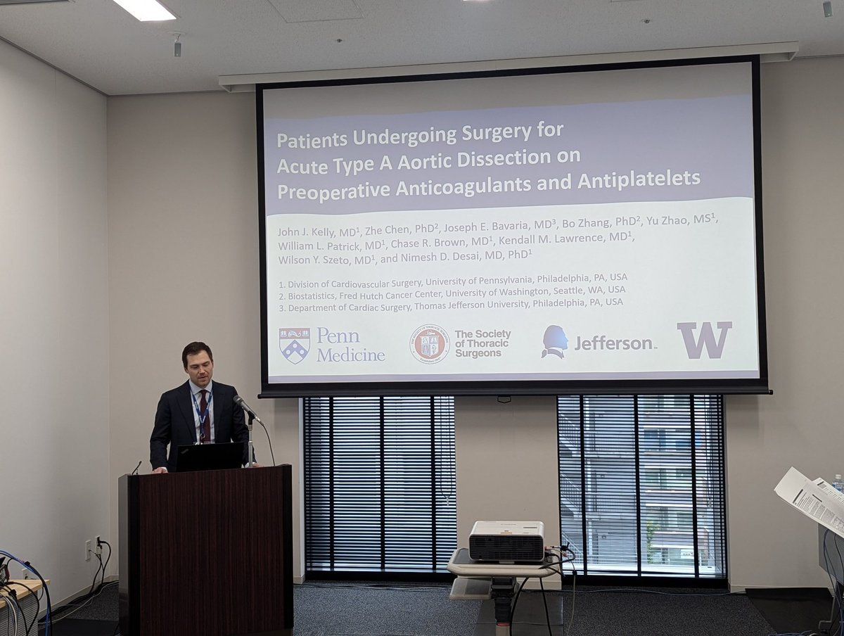 Amit Iyengar, MD, MSE (@iyengaramit) on Twitter photo Great day at ASCVTS Aortic Summit in Tokyo! Strong #pennaorta presence and great discussions all around! <a href="/pennsurgery/">PennSurgery</a> <a href="/John_J_Kelly_MD/">John J. Kelly, MD</a> <a href="/NimeshDesaiMD/">Nimesh Desai MD PhD</a>
<a href="/PennCardiology/">Penn Cardiology</a> <a href="/CatalanoMA/">Michael Catalano, MD</a> <a href="/STS_CTsurgery/">The Society of Thoracic Surgeons</a>
#pennaorta #ASCVTS #aortaed Great day at ASCVTS Aortic Summit in Tokyo! Strong #pennaorta presence and great discussions all around! <a href="/pennsurgery/">PennSurgery</a> <a href="/John_J_Kelly_MD/">John J. Kelly, MD</a> <a href="/NimeshDesaiMD/">Nimesh Desai MD PhD</a>
<a href="/PennCardiology/">Penn Cardiology</a> <a href="/CatalanoMA/">Michael Catalano, MD</a> <a href="/STS_CTsurgery/">The Society of Thoracic Surgeons</a>
#pennaorta #ASCVTS #aortaed