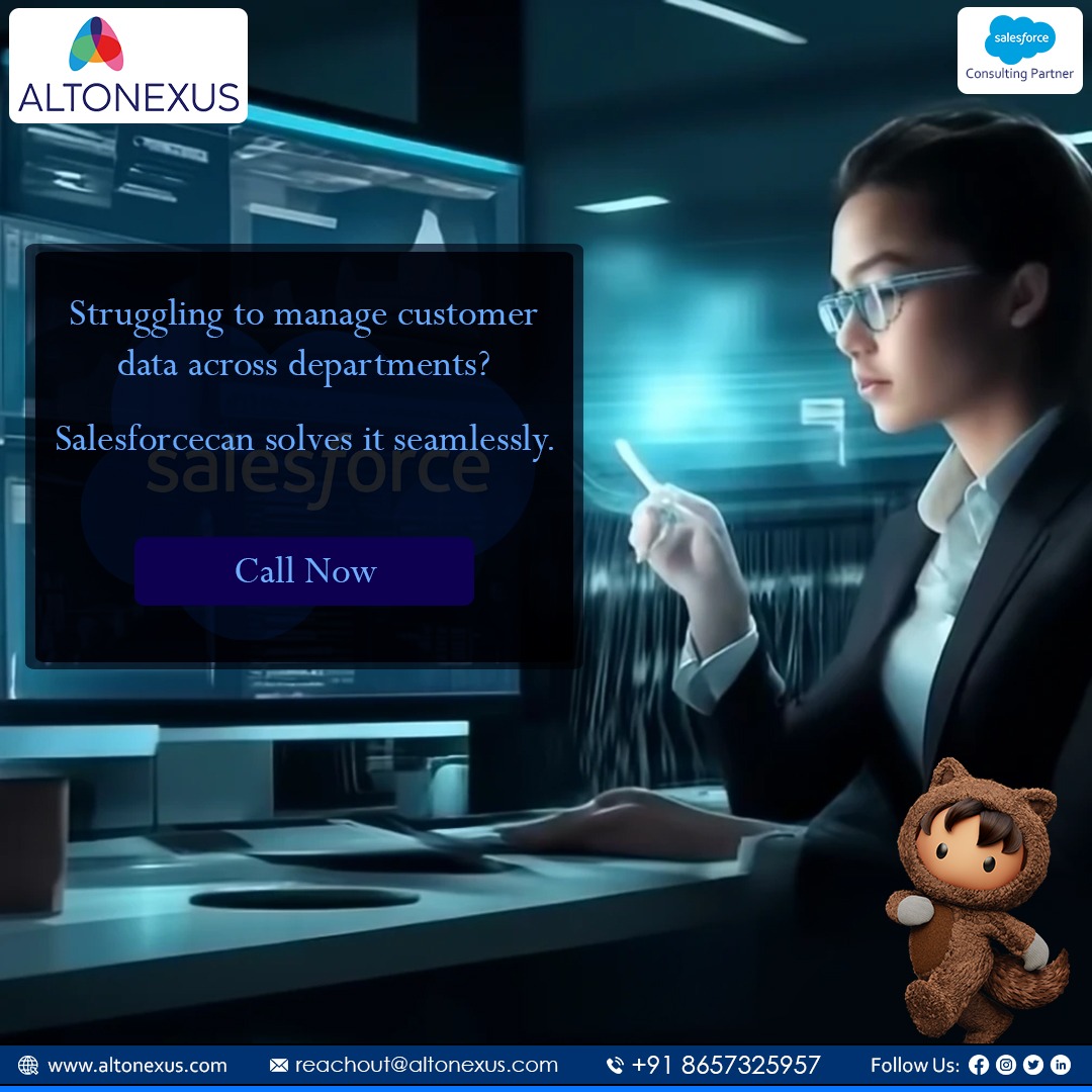 altonexus_info's tweet photo. Struggling to manage customer data across departments? Salesforce can help! Streamline your data, boost teamwork, and drive smarter decisions.
π© Contact us now!
π - https://t.co/KMKuPo4DWV
#Salesforce #ServiceEinstein #CustomerService #AI #ServiceAutomation #CustomerSupport https://t.co/4zCYvdr1ZI