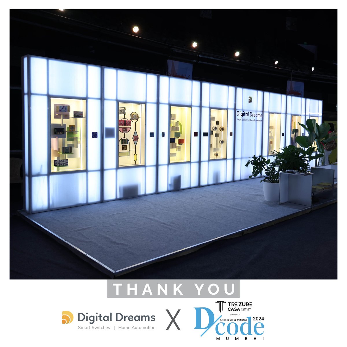 dcodeindia's tweet image. Trezure Casa presents #DcodeMumbai 2024 witnessed a brilliant showcase by brands that are game-changers in the realm of architecture and interior design.
We&apos;d like to thank the team at Digital Dreams by NCC Telecom @digitaldreamsin for venturing on this memorable journey with us!