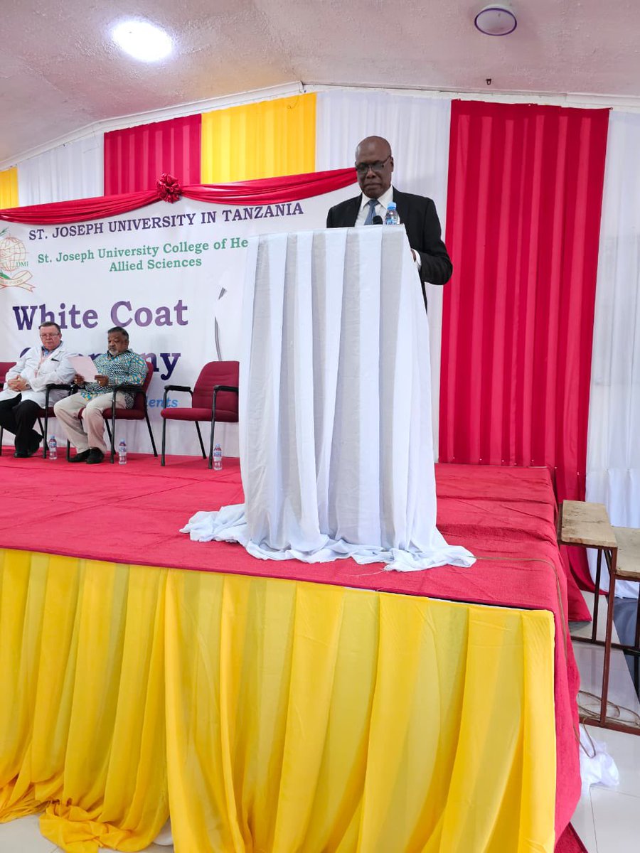 Sjuit_tz's tweet photo. SJCHS EVENT: “White Coat Ceremony “

Our Medical Students from St Joseph College of Health Sciences 📍Boko celebrated their transition  and their entry into the medical profession.

“Where Your Dreams Are Nurtured “ https://t.co/9ts2EwM3F8