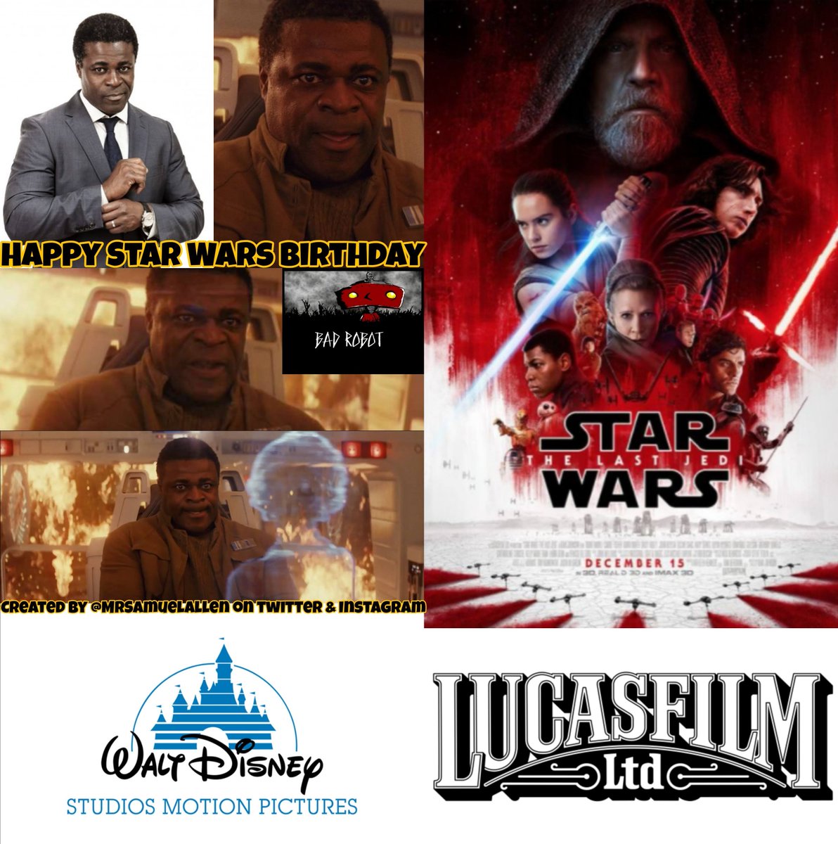 Samuel Allen (@mrsamuelallen) on Twitter photo Happy Birthday to <a href="/DannySapani/">Danny Sapani</a>, he played an Unidentified Anodyne pilot in #StarWars #TheLastJedi. Follow him also on Facebook facebook.com/dansap & Instagram instagram.com/dsapani/. May he have a good one. Happy Birthday to <a href="/DannySapani/">Danny Sapani</a>, he played an Unidentified Anodyne pilot in #StarWars #TheLastJedi. Follow him also on Facebook facebook.com/dansap & Instagram instagram.com/dsapani/. May he have a good one.
