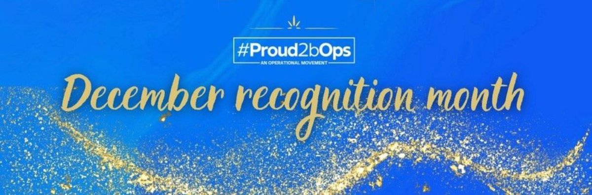 emmachallans's tweet photo. 💙 DECEMBER is here…
#Proud2bOps Recognition month!

Sharing a 'shout out' each day of December for an Ops manager &amp; team. 

🎉  Please submit a #Proud2bOps 'shout out' 

An 📧 email has been sent &amp; it takes 2 mins! 

Let’s raise the roof for our operational teams and leaders! https://t.co/g4EAYuXBYu