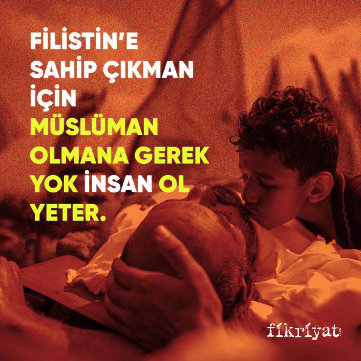 İnsan ol yeter 🇵🇸