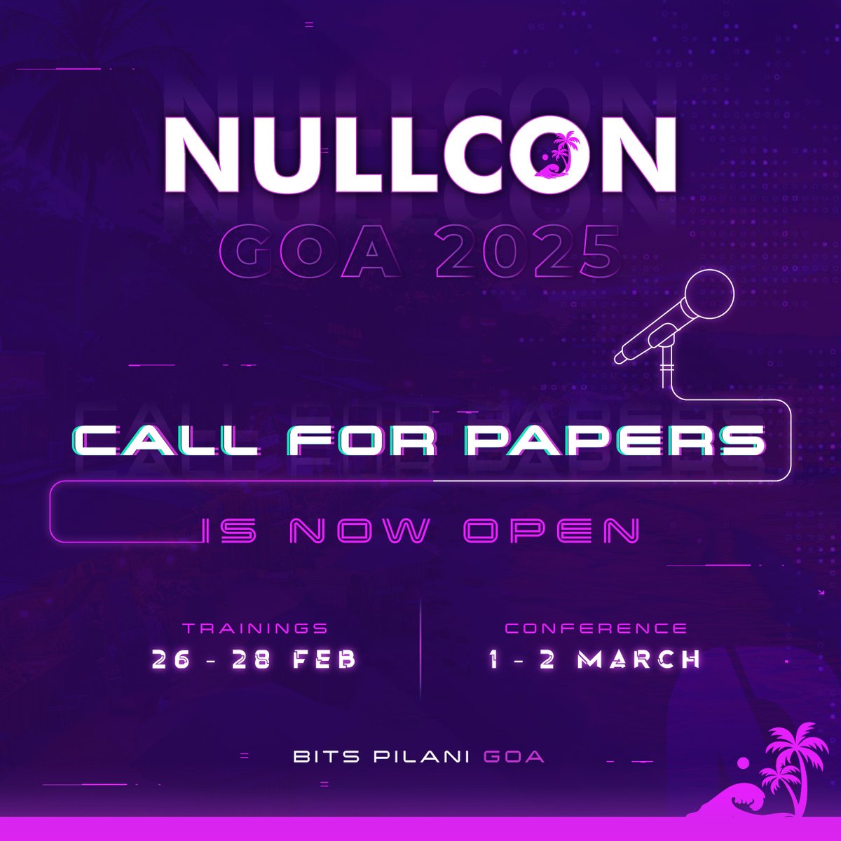 It's a race against time 🏃‍♂️...Call For Papers (CFP) for Nullcon Goa 2025 ends Today!🚨

Whether you've been perfecting your submission or still have final tweaks to make; don’t wait until the last minute—get your CFP in before 23:59 IST

👉 nullcon.net/goa-2025/cfp

#cfp #security