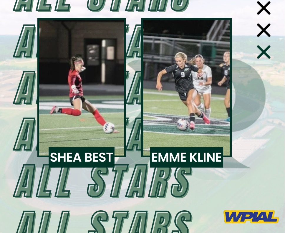 Congrats to Emme Kline and Shea Best for being named WPIAL All Stars for 4A Section 3!