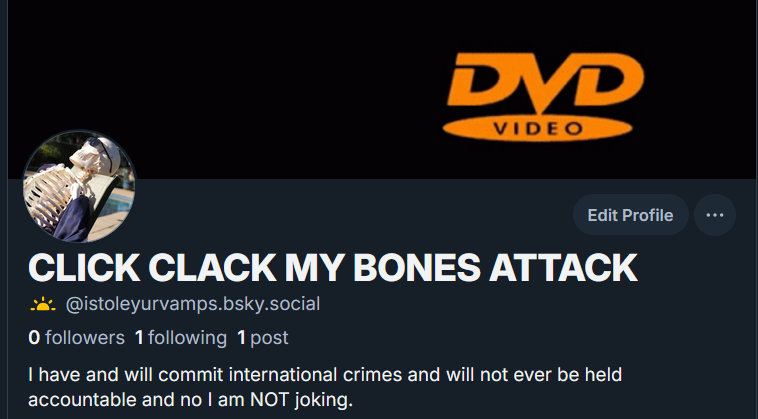 CLICK CLACK MY BONES ATTACK (@iStoleYurVamps) / Posts / X