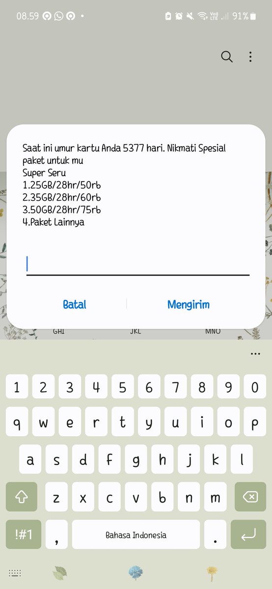 emeeliesa's tweet photo. @tanyakanrl Hampir 15 tahun nih pake telkomsel. https://t.co/FS3uCBrM61