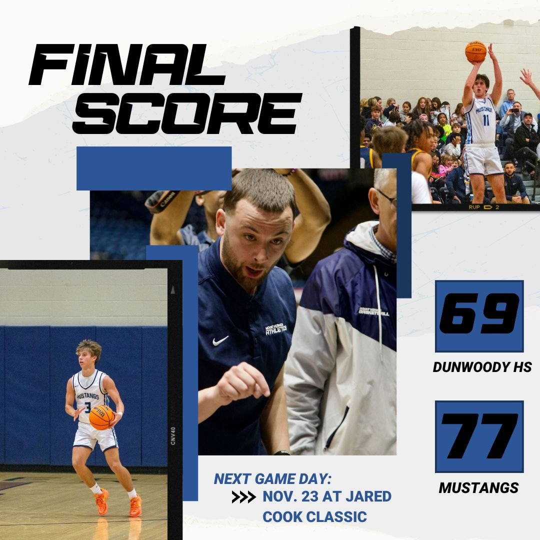 Mount Vernon Athletics (@mv_athletics) on Twitter photo An overtime thriller to start the season!
Congrats to <a href="/CoachDungan/">Reed Dungan</a> on his first career victory as a Head Coach!
#MVbasketball #MVathletics #ImAMustang #LetsDoThis <a href="/TheMVSchool/">Mount Vernon School</a> An overtime thriller to start the season!
Congrats to <a href="/CoachDungan/">Reed Dungan</a> on his first career victory as a Head Coach!
#MVbasketball #MVathletics #ImAMustang #LetsDoThis <a href="/TheMVSchool/">Mount Vernon School</a>