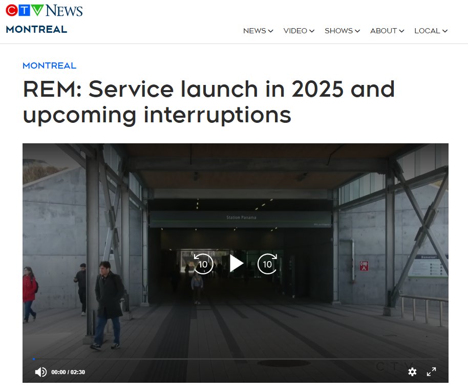 "The cost per kilometre for the REM is now $125 million, 'a cost far below that of the best comparable projects in North America,' according to Jean-Marc Arbaud." 
Very interesting and good that they bring this up to the MSM.