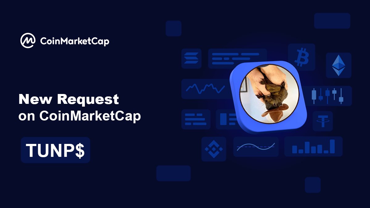 Hey
<a href="/CoinMarketCap/">CoinMarketCap</a>

🚀Just submitted request to $TUNP through coinmarketcap!
🏷 Request / Ticket ID: 1012667