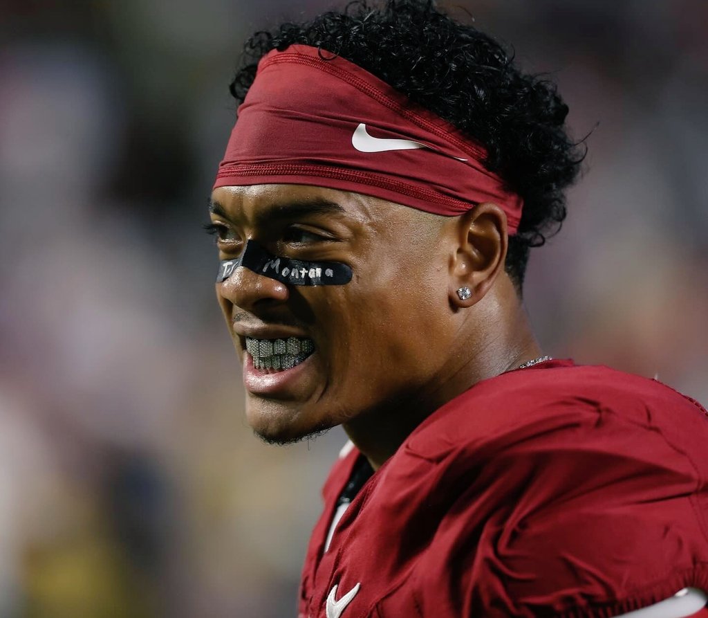 jerrysandersRTR's tweet photo. “And if they ain’t wearing crimson… F*** em” - Malachi Moore https://t.co/2vQfRIatEY