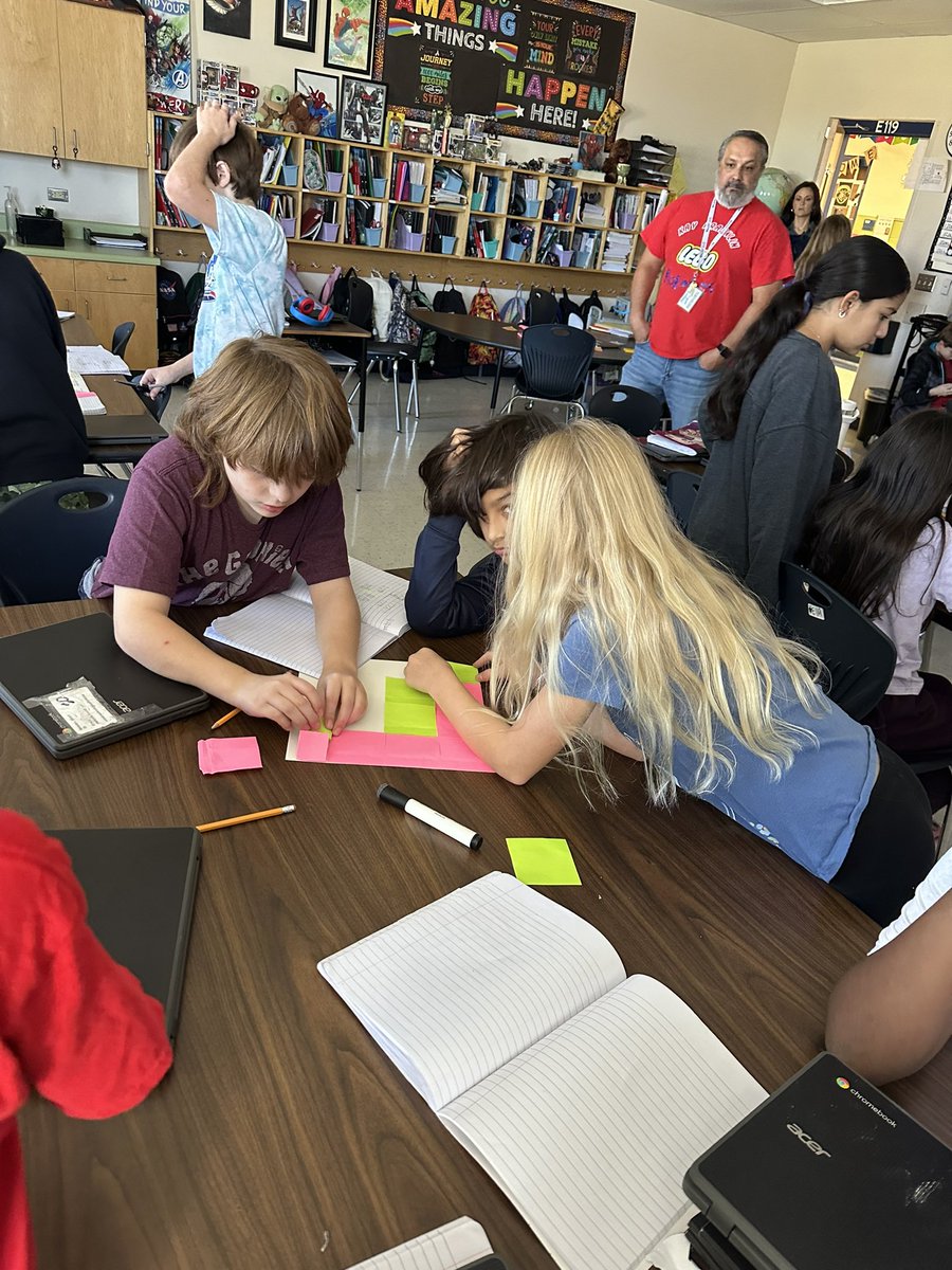 Gears were turning today during 5th grade Mac-GT push in <a href="/NISDFranklinES/">Kay Franklin ES</a> . Students were given a 3 Act Task on whole numbers and fractions. They did such an AMAZING job! <a href="/NISDMaCGT/">NISD MaC-GT</a>