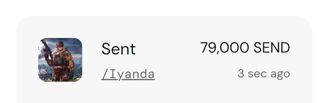 @HiswatDofg sendchain ⛓️

Nigeria-Spanish
Spanish-Nigeria

Sent 79,000 $SEND to @Adeniiyii1
Keep some $SEND and send it forward. No sendbacks!

Everyone in the sendchain gets a surprise!

How long can we send?
#senditforward #sendchain #send
