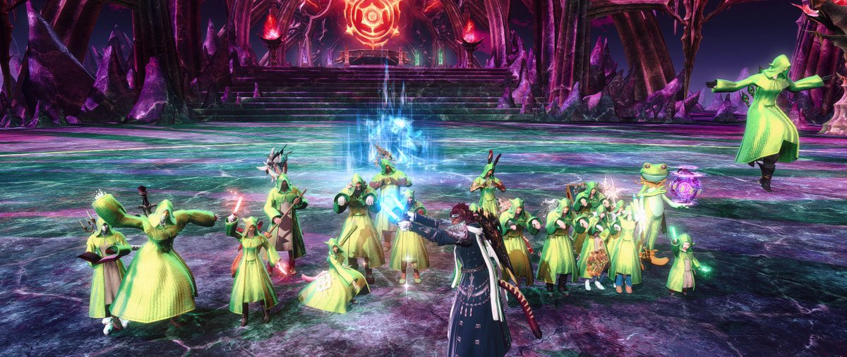 rowanbloodborn's tweet photo. Another all-healer alliance successfully done!

@MattheCattu + @yuuasouxiv + @ElffyUndomiel + @hanamnemo + @Nomffxiv + Gui and everyone else that joined the fun! https://t.co/MUWOLYdFZN
