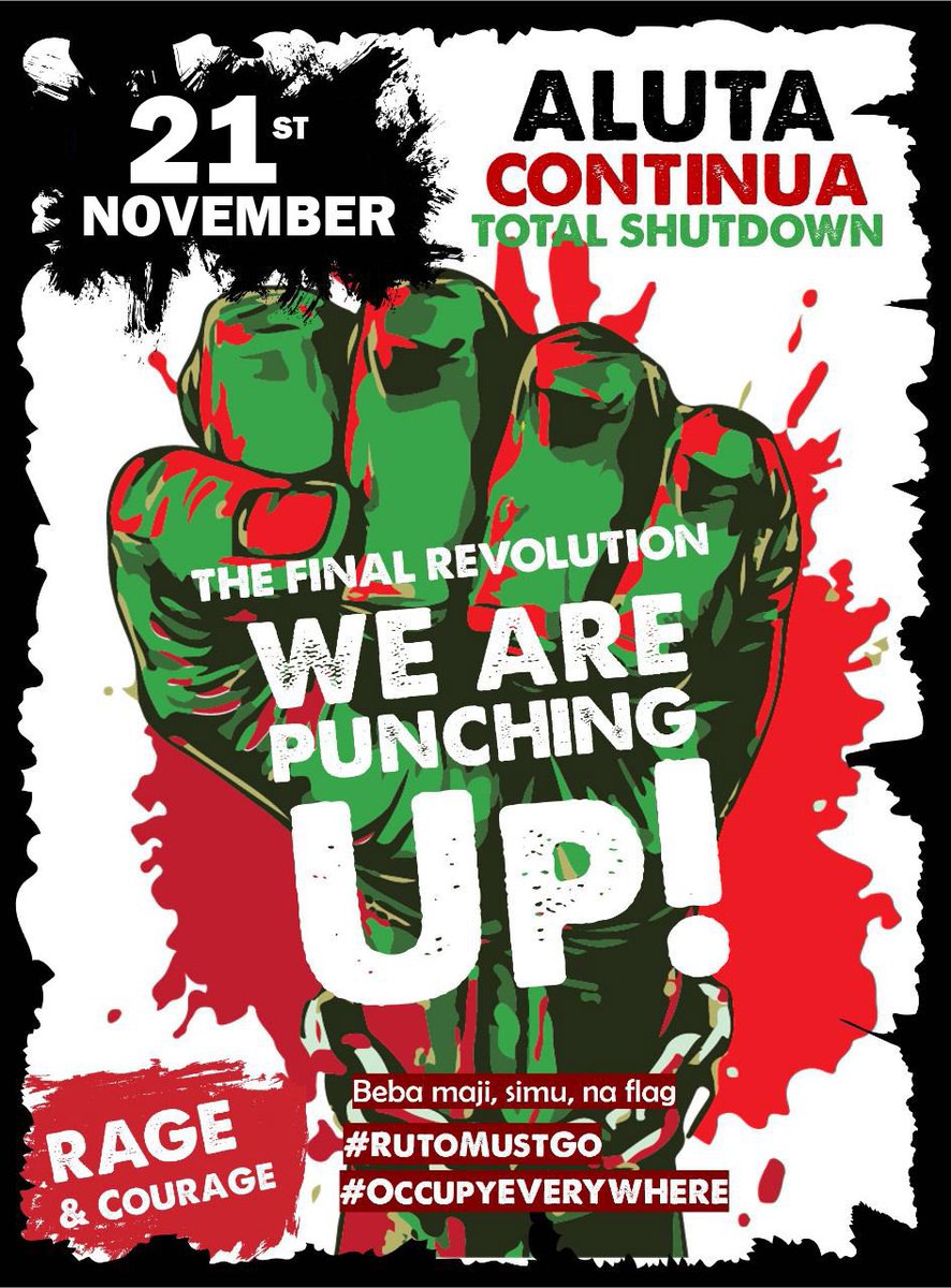 Our revolution is back,this Time round ni kufinish kumalo and leave Must Go going to hideout in Cayman islands.

#OccupyParliament