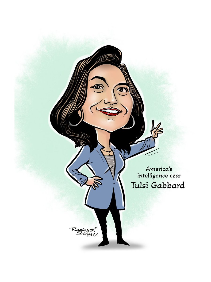 Raghu_Sringeri's tweet image. #TulsiGabbard #TulsiForSOS #tulsi #usaintelligence #trump