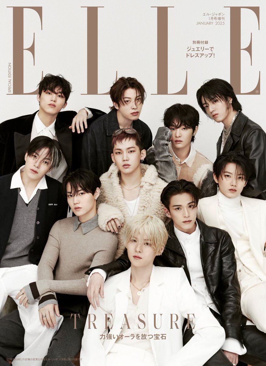 OMG THE VISUALS FOR ELLE JAPAN ✨

#2024MAMAVOTE #treasure