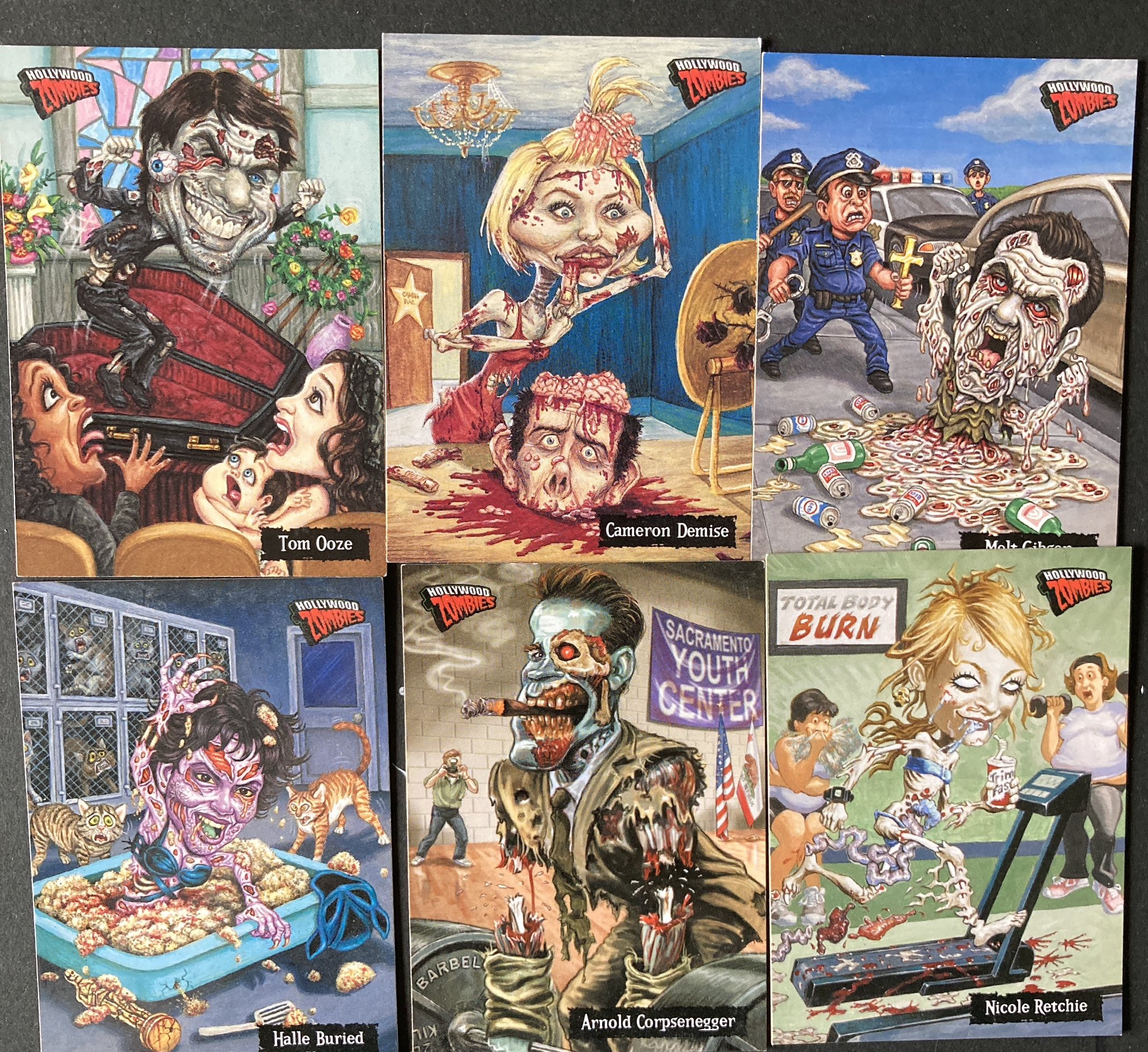 topps HOLLYWOOD ZOMBIES トレーディングカード