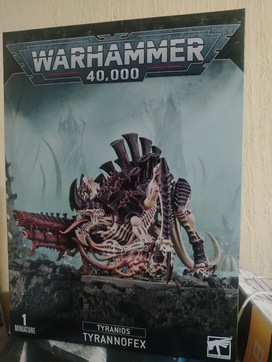 Pensé que la caja sería más pequeña #warhammer40k