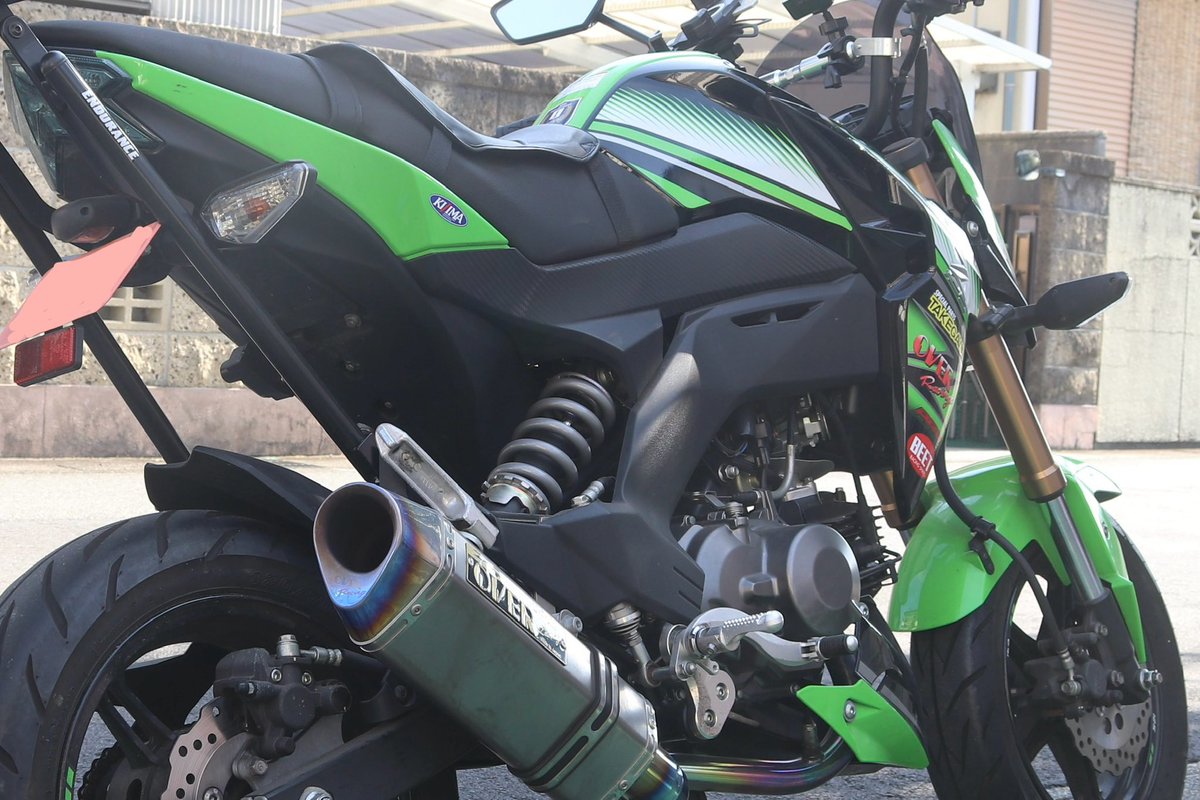 riacchi's tweet image. まだ我が家に居るけど、もうウチの子じゃないんだよね〜😔
#z125pro #kawasaki #krtedition