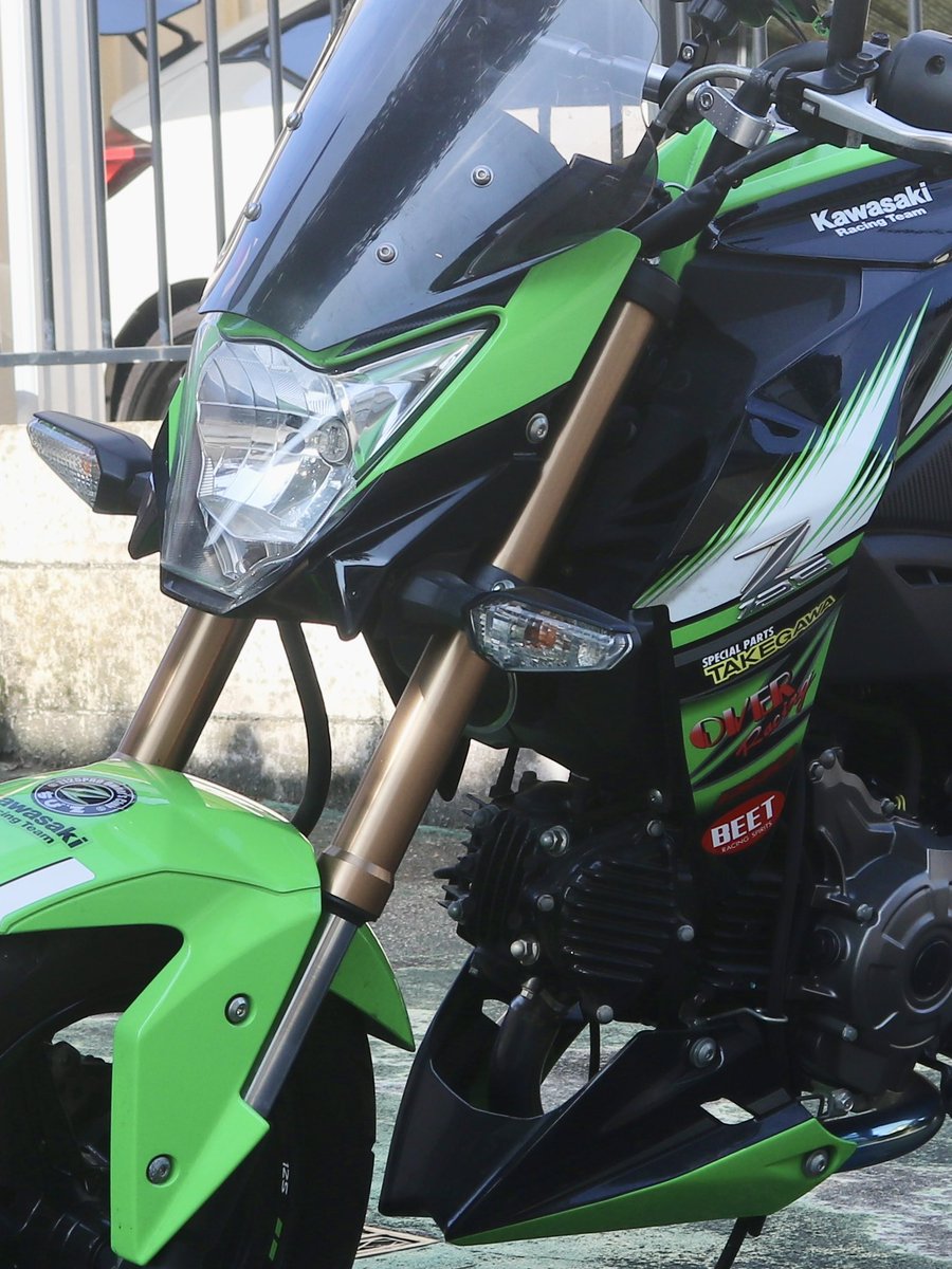 riacchi's tweet image. まだ我が家に居るけど、もうウチの子じゃないんだよね〜😔
#z125pro #kawasaki #krtedition