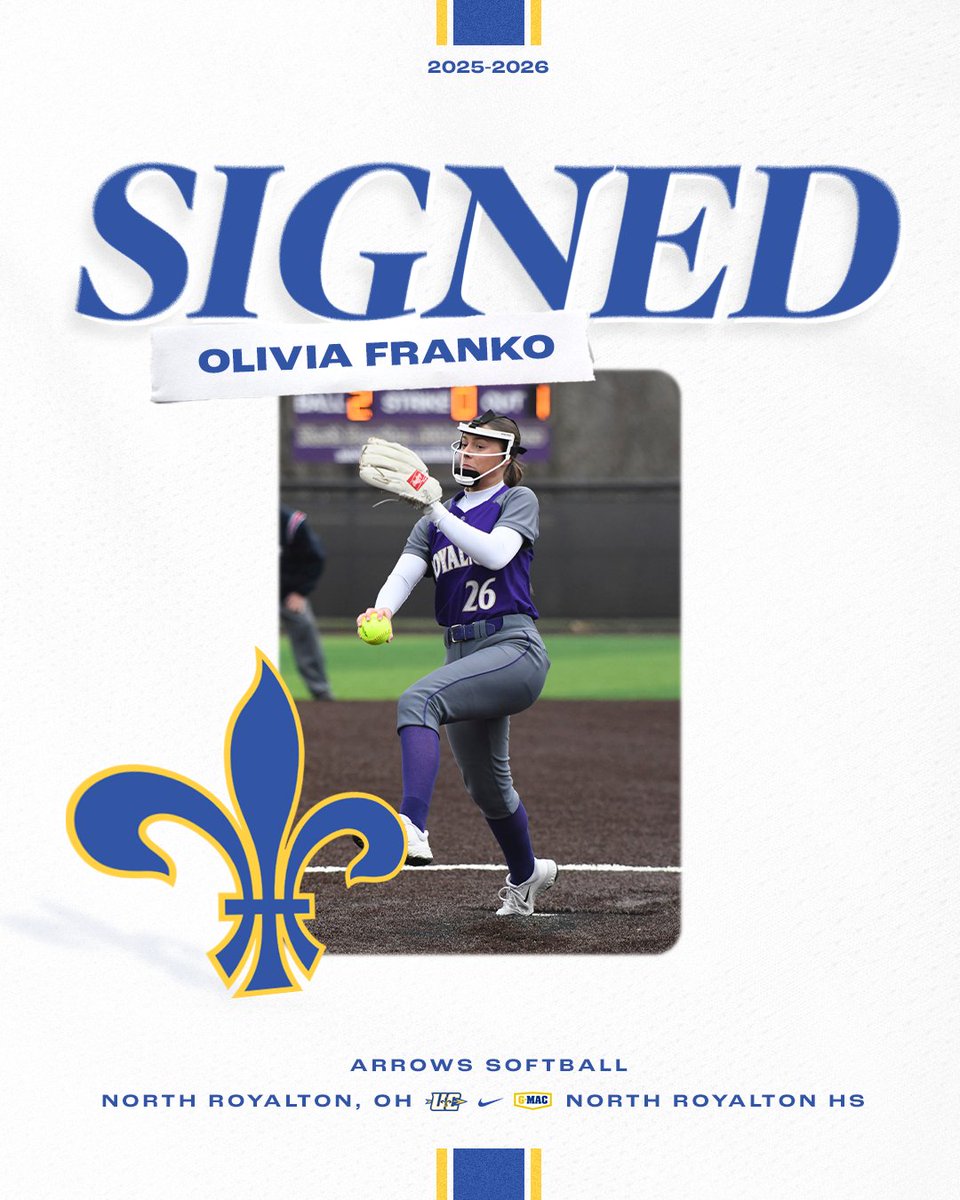 Softball is excited to welcome their first two signees! We're excited to have you join the family, Renna &amp; Olivia!