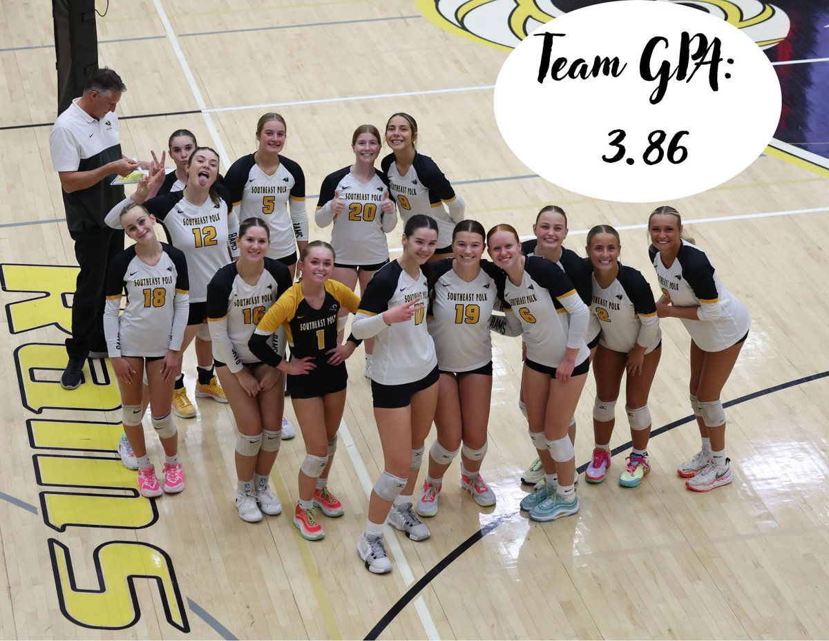 Let that sink in… 👩‍🎓 📚 🏐