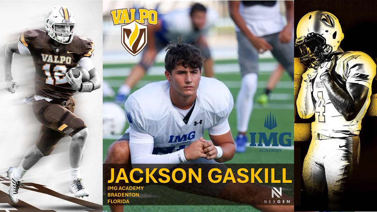 Keith Smilie (@nexgenscouting) on Twitter photo 2025 LB/ATH Jackson Gaskill <a href="/Jackson_Gaskill/">Jackson Gaskill</a> IMG Academy <a href="/IMGAFootball/">IMG Academy Football</a> <a href="/CoachPondIMG/">Jeff Pond</a> has added an offer from D1 FCS Pioneer League member Valparaiso University <a href="/valpoufootball/">Valpo Football</a> 2025 LB/ATH Jackson Gaskill <a href="/Jackson_Gaskill/">Jackson Gaskill</a> IMG Academy <a href="/IMGAFootball/">IMG Academy Football</a> <a href="/CoachPondIMG/">Jeff Pond</a> has added an offer from D1 FCS Pioneer League member Valparaiso University <a href="/valpoufootball/">Valpo Football</a>