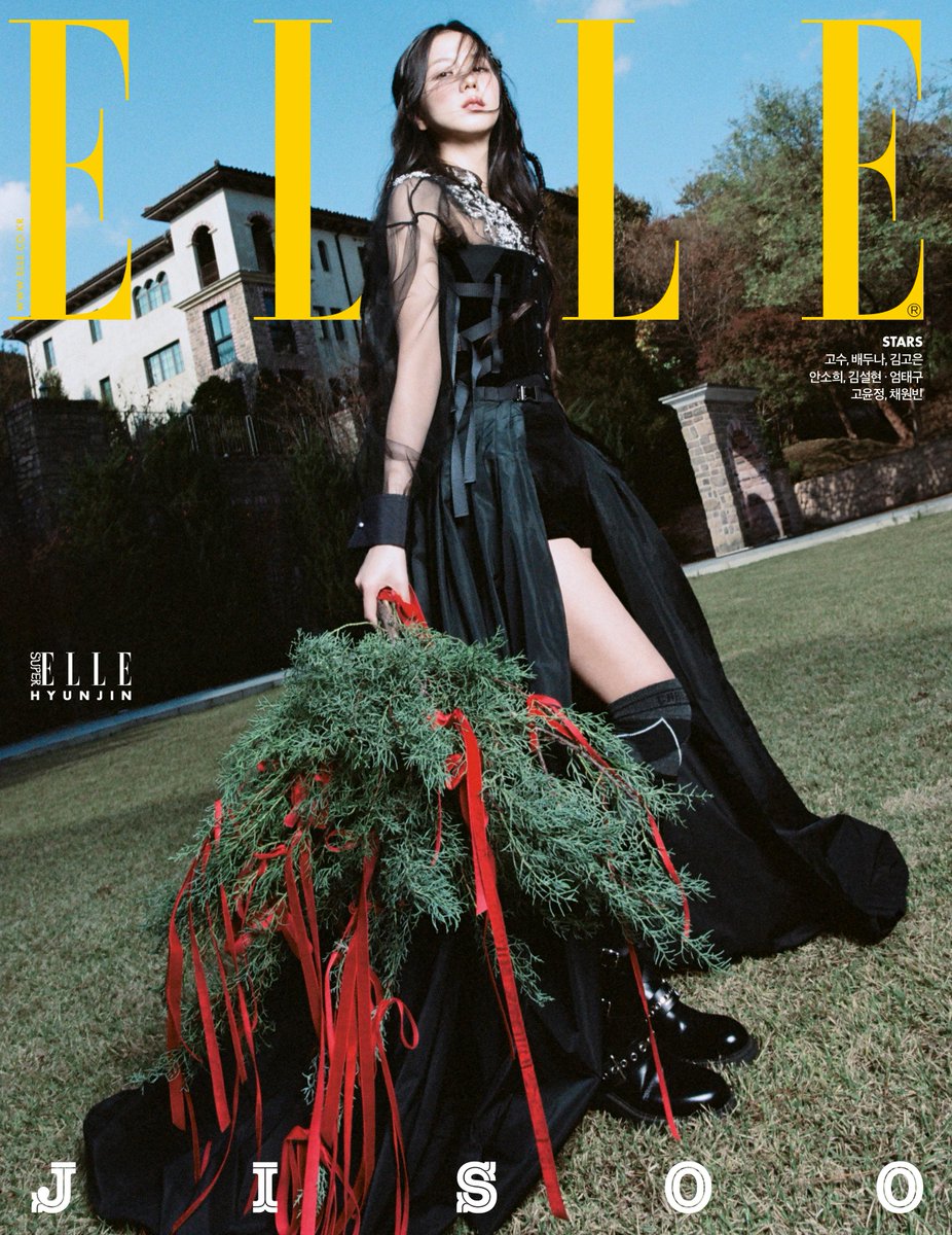 ELLE_KOREA's tweet photo. #ELLEcoverstar #지수 #JISOO @officialBLISSOO

크리스마스 요정! 지수 엘르 12월호 커버스타  

🔗https://t.co/u4PJyhdXzk https://t.co/vQ7Xpz4FxN