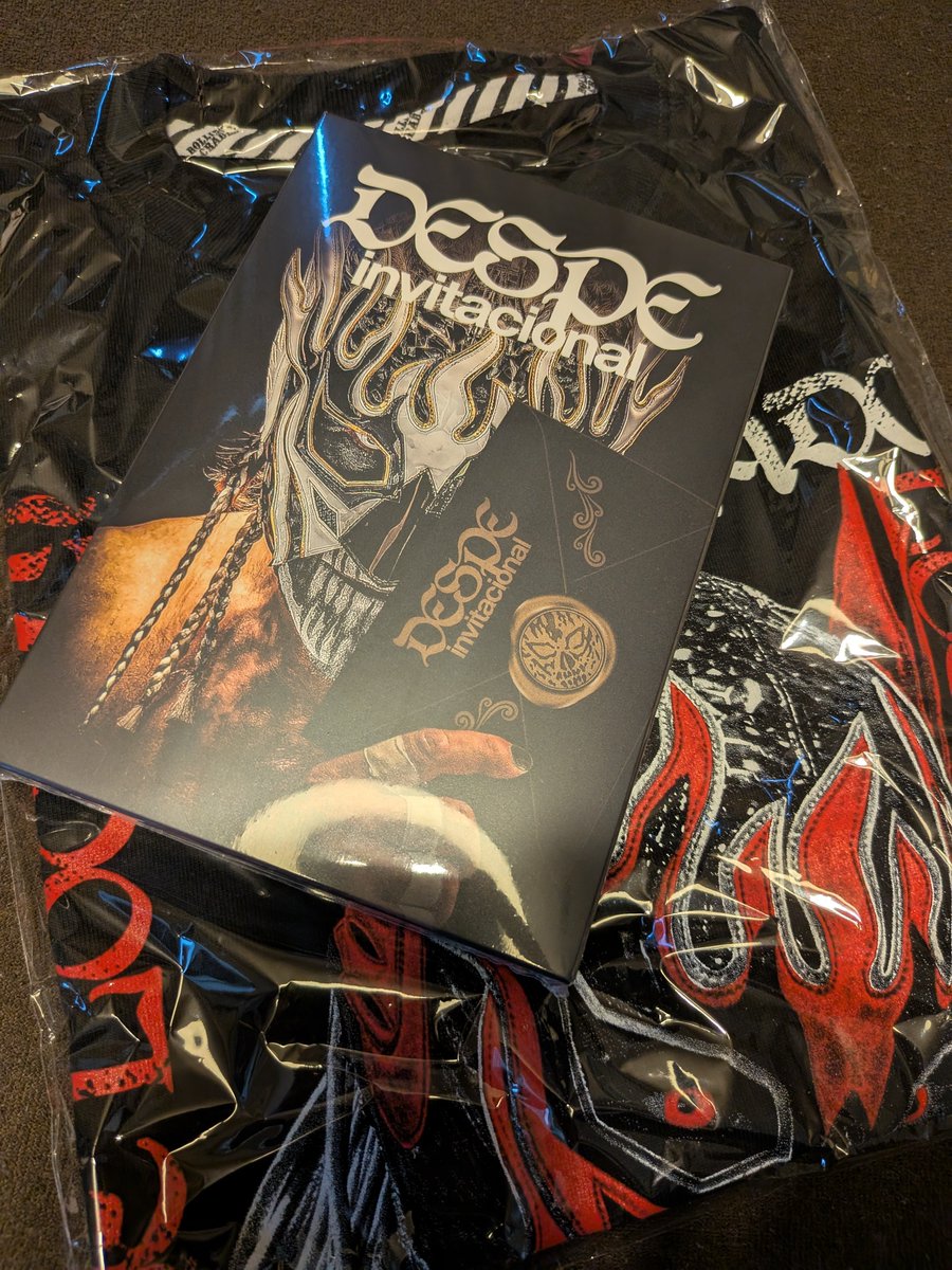 Joe_IQ01's tweet photo. DESPE invitacional届きました🙌
Tシャツもクソカッコいいぃぃ✨✨
@ElDesperado5 #DESPE #invitacional https://t.co/9watZTZwhJ