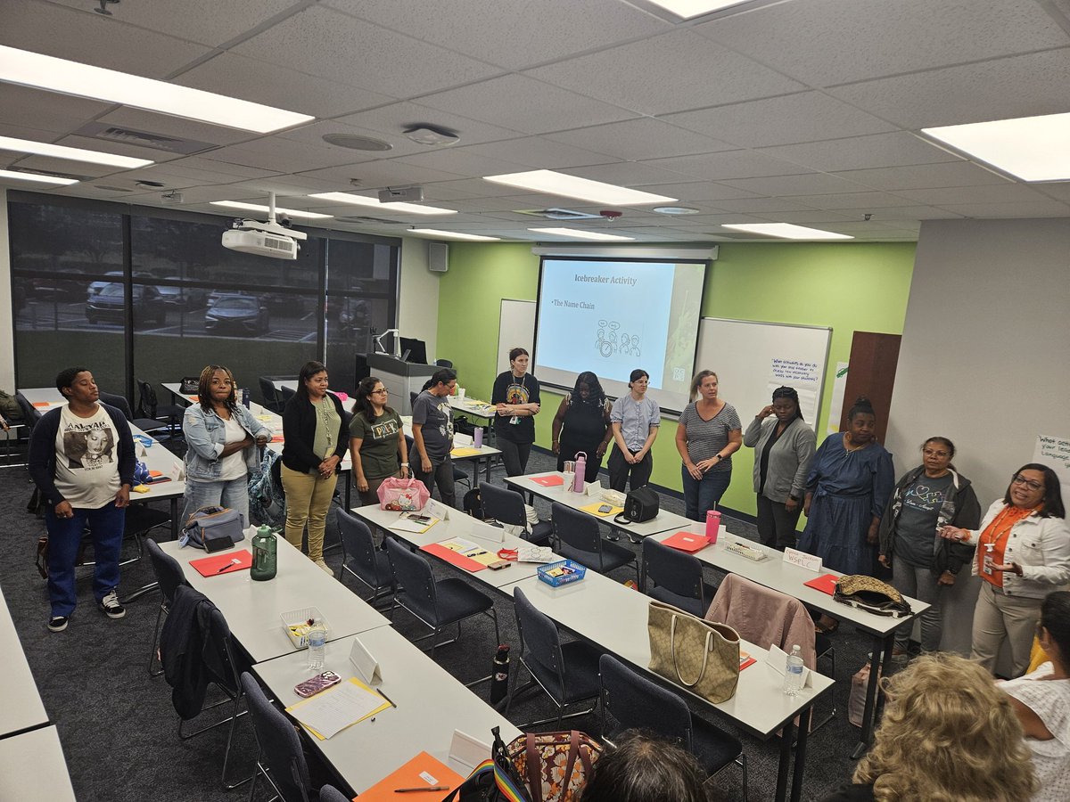 Investing in the growth of our VPK paraprofessionals means investing in our students' futures! 🌱 Grateful for a day of professional learning, filled with new strategies and insights to make our VPK classrooms even more impactful!