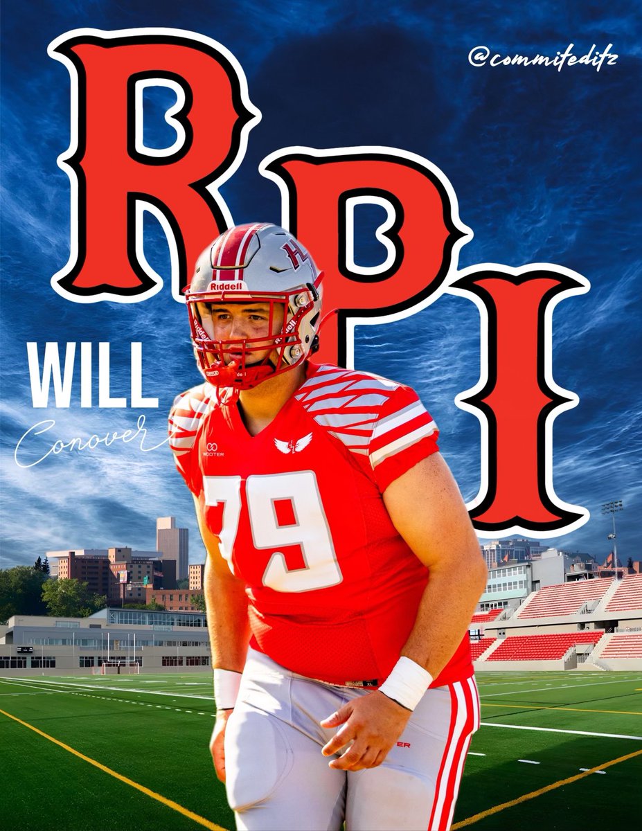 ConoverWill's tweet image. Excited to announce my commitment to RPI to continue my academic and football journey! Huge thanks to my family and coaches for their guidance and support. Id also like to thank @Beastupacademy for guiding me through this process and making me better Lineman.
#GoEngineers 🏈🚂