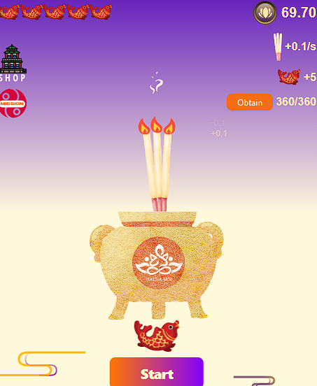 MasterFate_ofcl's tweet photo. 🎮 Has anyone tried this amazing game yet? #MasterFate brings a blend of ancient rituals and modern fun! Light incense, collect blessings, and experience a journey like no other. 🔥✨

👉 https://t.co/rkvSv6jeIT

Dive in and see where destiny takes you!
#GameOn #MasterFate #Blessings #PlayAndDiscover