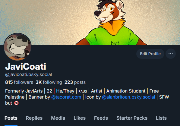 Javi the Coati tweet media