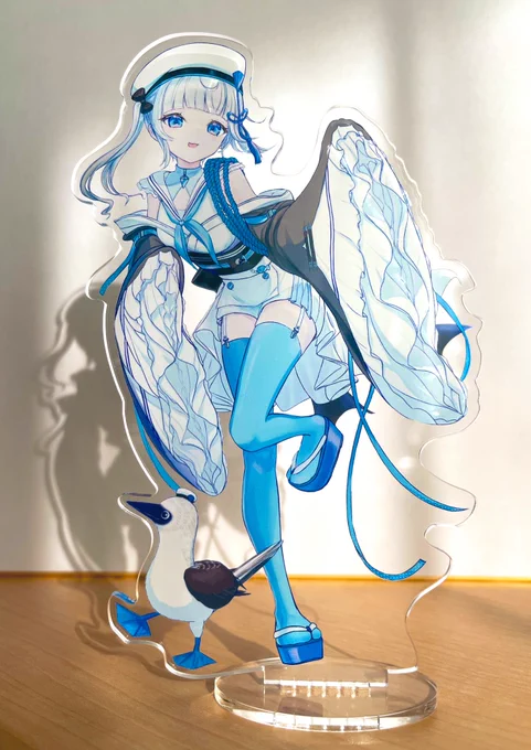 アクスタが届きました(15cm) アオアシカツオドリ