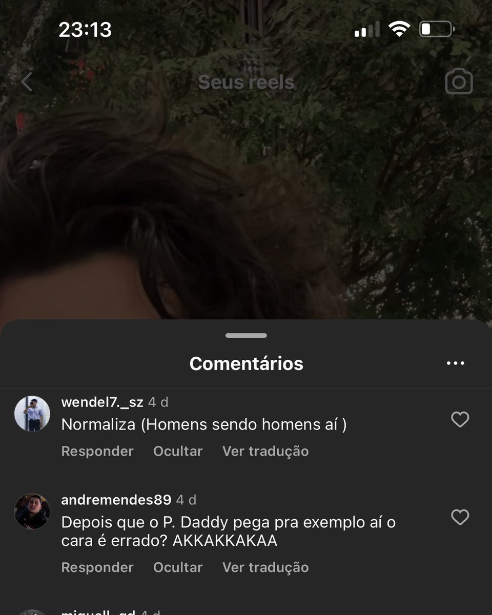 Pô, sinceramente… mas que mundo um ser humano pensa ser normal e de bom tom ver o vídeo de um homem se maquiando e fazer um comentário apoiando e ironizando o caso de violência sexual do P. DIDDY????

As pessoas perderam a noção, triste.