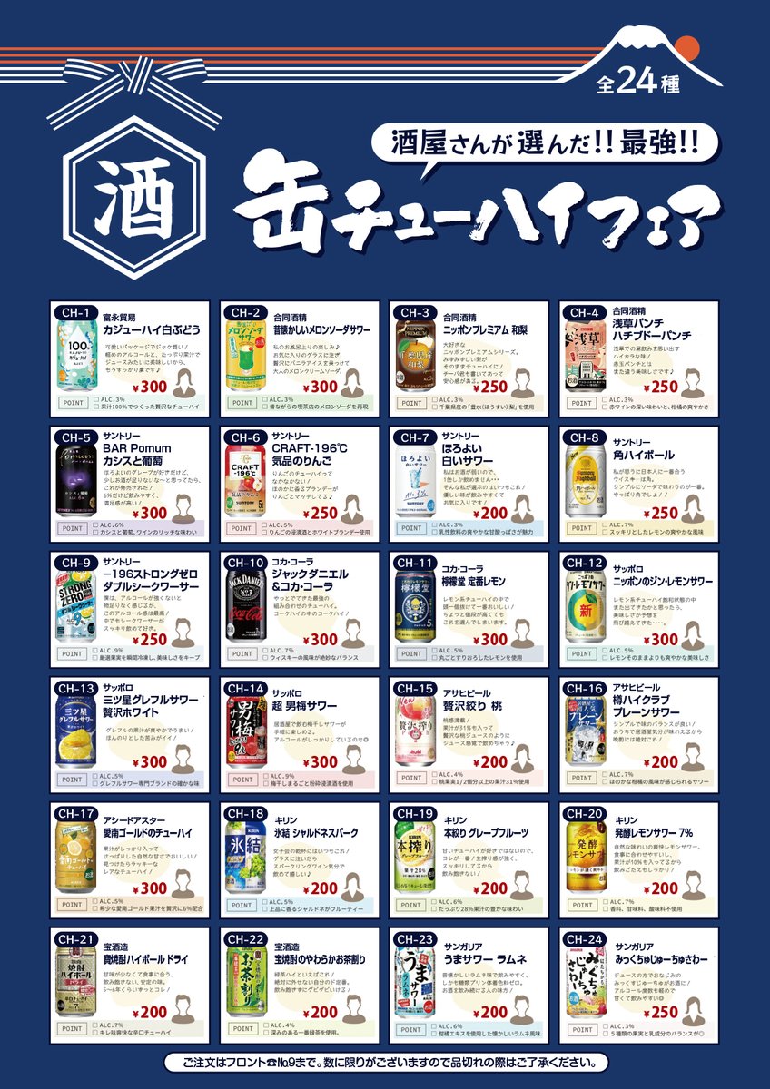 【缶酎ハイフェア開催中】

ホテルドルチェです♪
ドルチェでは缶酎ハイフェア開催中です☆

待ちにまった週末ですね♪
疲れを癒す一缶を🍻