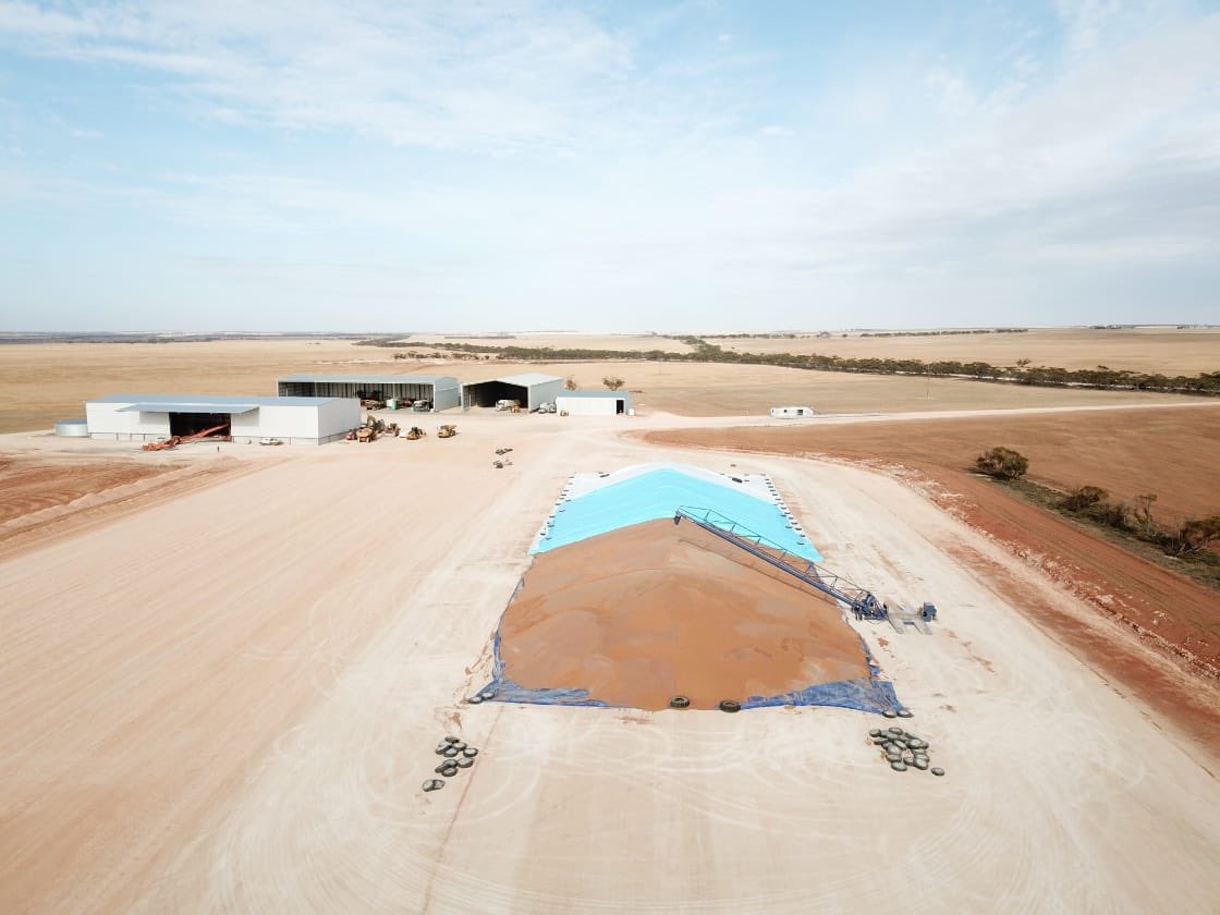 This year in collaboration with an EP grower, we have ventured to NW EP. Whilst it was a tough season in the district we appreciate the local support &amp; looking forwarding to exporting more lentils via the EP Ports in 2025 #lentils <a href="/Westwud13/">Jeff Bigg</a>