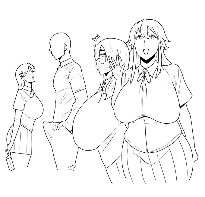 俺の進化した線画を見ろっ 