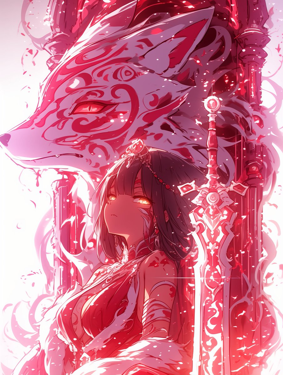 #AIillustrations   #クイーンオブソード