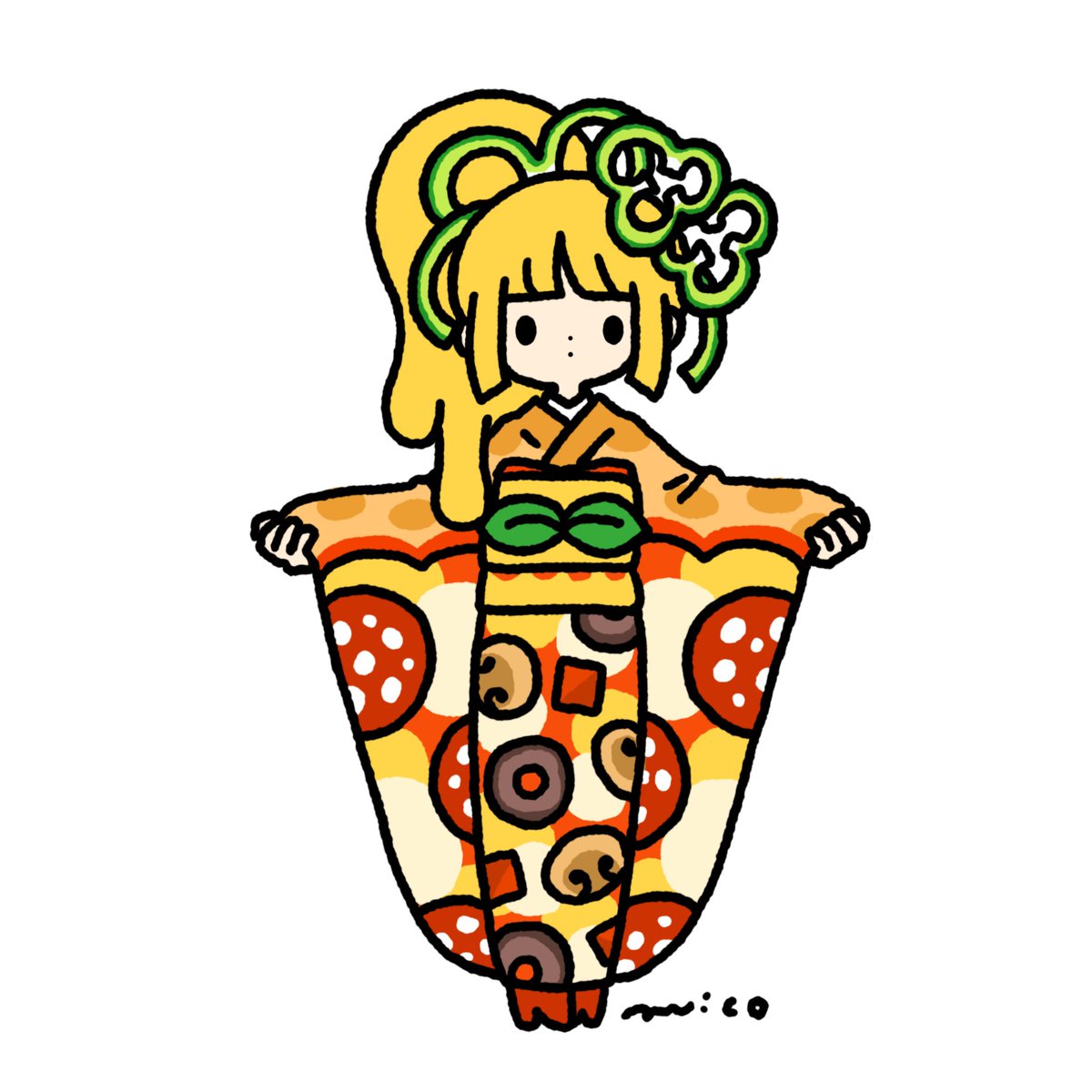 Pizza🍕

#今日は何の日 
#ピザの日