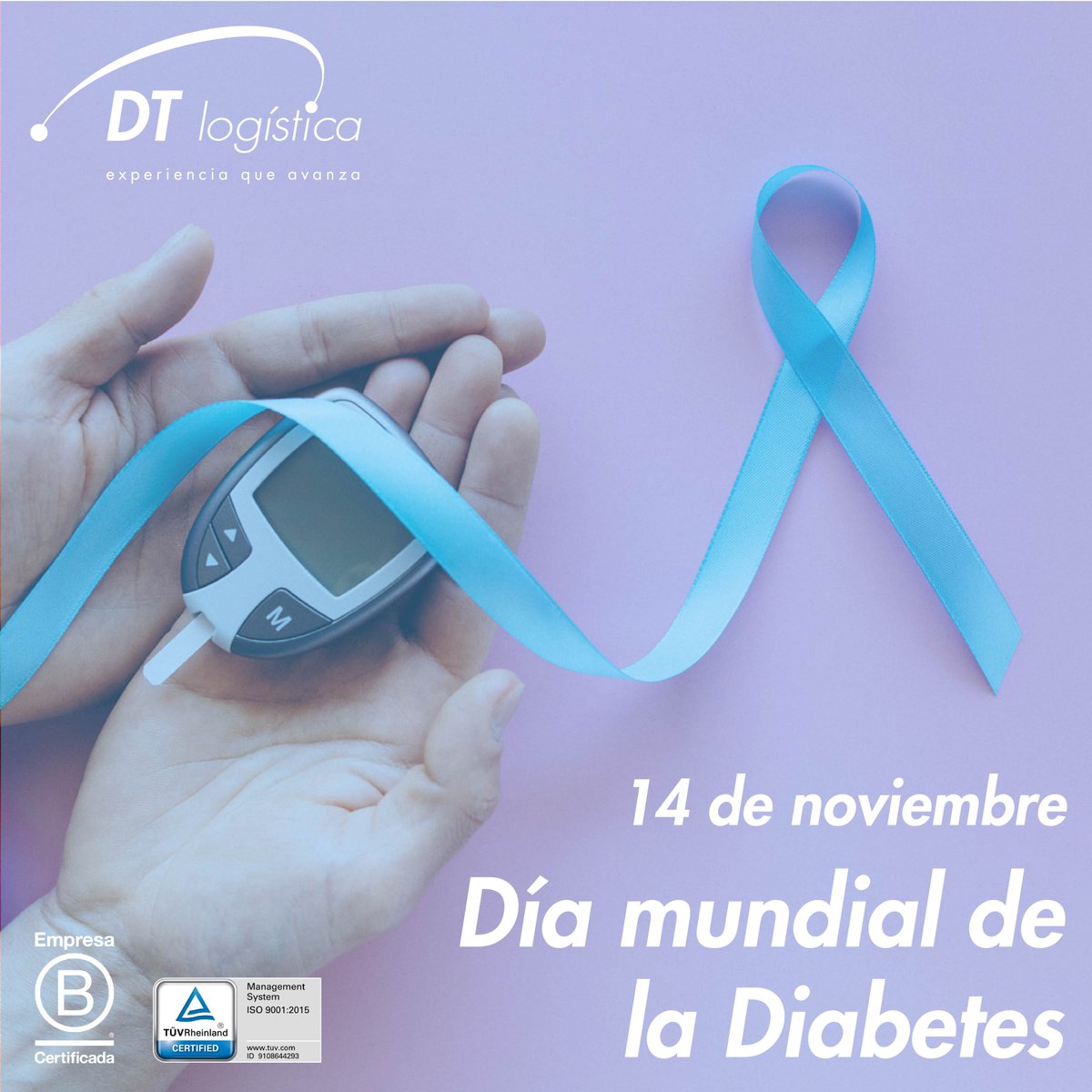 🌍💙 14 de Noviembre Día 

Mundial de la Diabetes 💙

🌍

Hoy es una oportunidad para recordar la importancia de la prevención y la conciencia sobre la diabetes, una condición que impacta a millones en el mundo.
#DiaMundialDeLaDiabetes