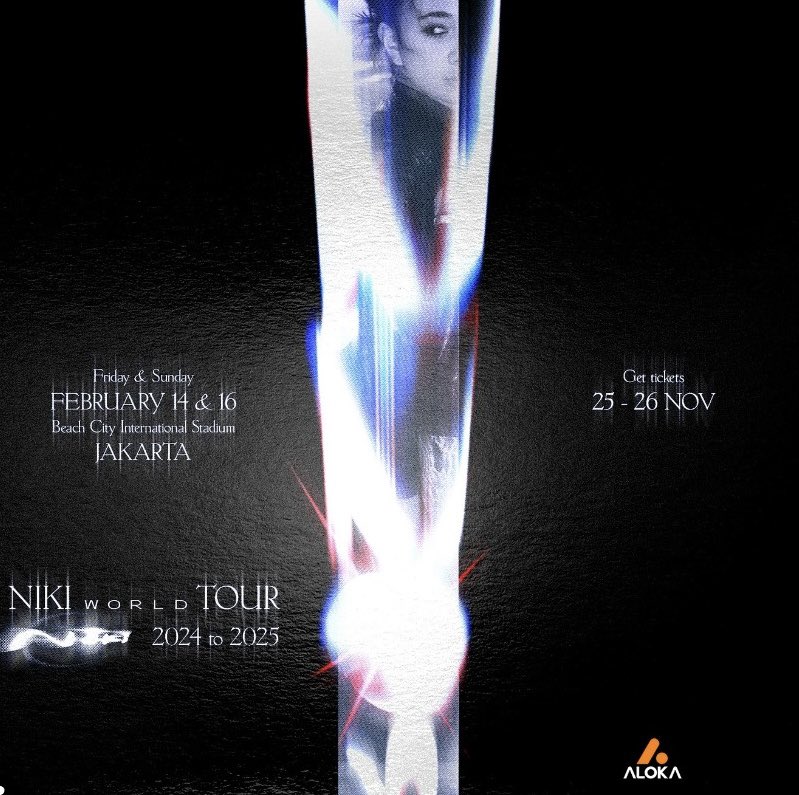 nikiupdate's tweet image. 🚨| The #BuzzWorldTour ticket sales for Asia &amp;amp; Australia will be on sale next week!

Jakarta 🇮🇩 has changed its date to:
🗓️ 14 &amp;amp; 16 February 2025 
📍 Beach City International Stadium