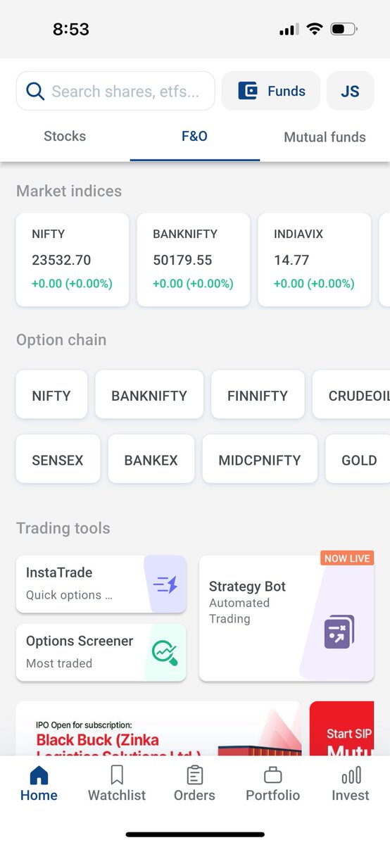 JaySheth95's tweet photo. The wait is over! Strategy Bot 🤖 is now live for everyone! 🚀
No more missed market opportunities—set your strategy’s entry and exit levels and let Strategy Bot do the work. Start exploring today!
#kotakneo #strategybot https://t.co/f5khDmxlER