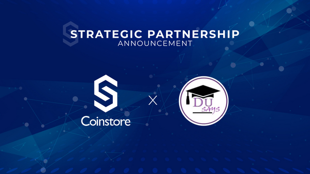 CoinstoreExc's tweet photo. 📢  Exciting News! We’re thrilled to announce our strategic partnership with DU Says, University of Delhi! 📢

Together, we're set to explore new opportunities and deliver increased value to our community.
Stay tuned for what’s next! 🌐💥

#Coinstore #DUSays #Partnership https://t.co/5wCsyM1nWm