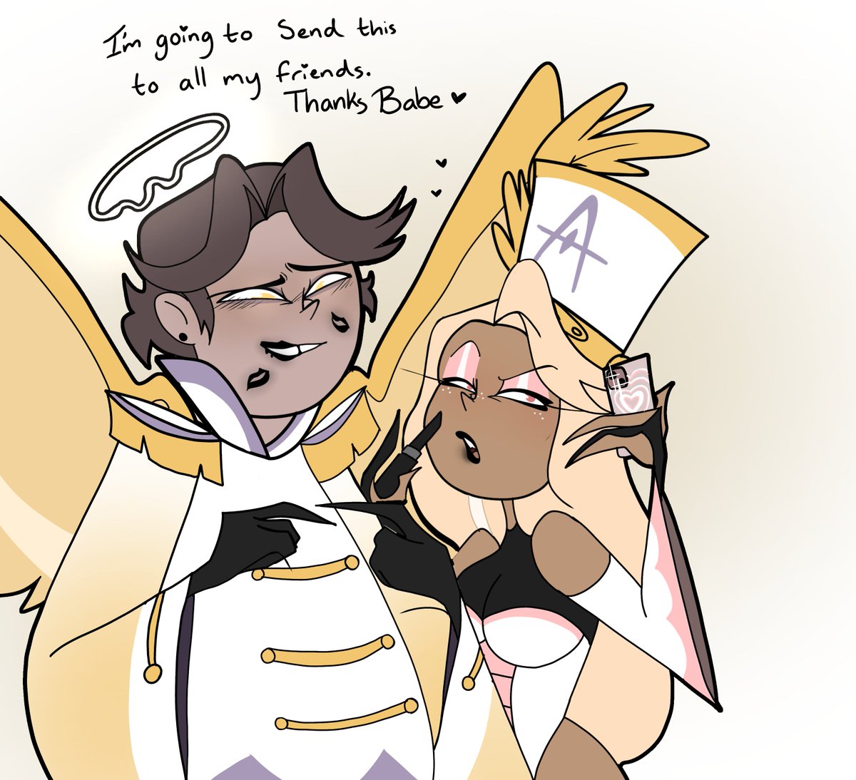 More Abel x Caelestia 💜 (I swear I'm not fixated on them please TRUST- )

#HazbinhotelAbel #hazbinhoteloc #hazbinhotel #ocxcanon
