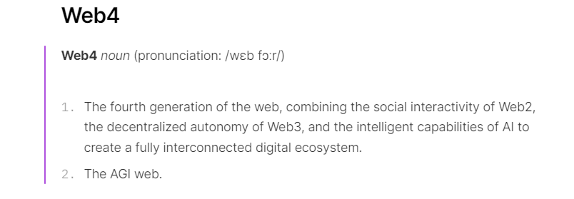 #WEB4 - WE ARE AGI

AI Tokens are buzzing and $WEB4 sitting on this level is highly undervalued: 5t5jxx6GCv2hnjzwUuYKjMc1pHcFVwAdq9DrgBjepump

DYOR HERE:

<a href="/jyu_eth/">Jeffy Yu</a> tweet:
x.com/jyu_eth/status…

Read:
mirror.xyz/jyu.eth/36lx6w…

Community:
x.com/i/communities/…

Dex: