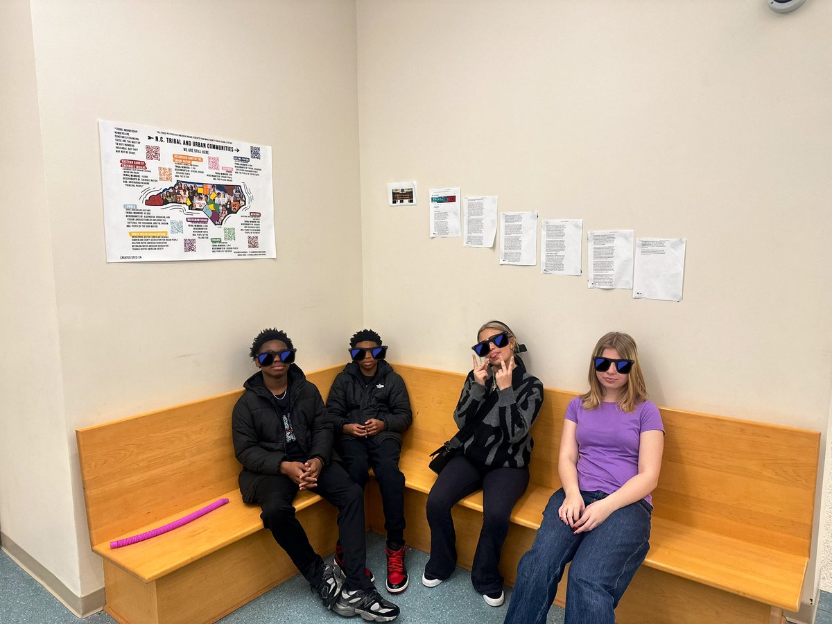 Our students are celebrating Native American Heritage Month by sharing important facts and NC history in the hallways for everyone to learn and appreciate. Proud to see them lead the way in honoring Native heritage and educating their peers! #NativeAmericanHeritageMonth